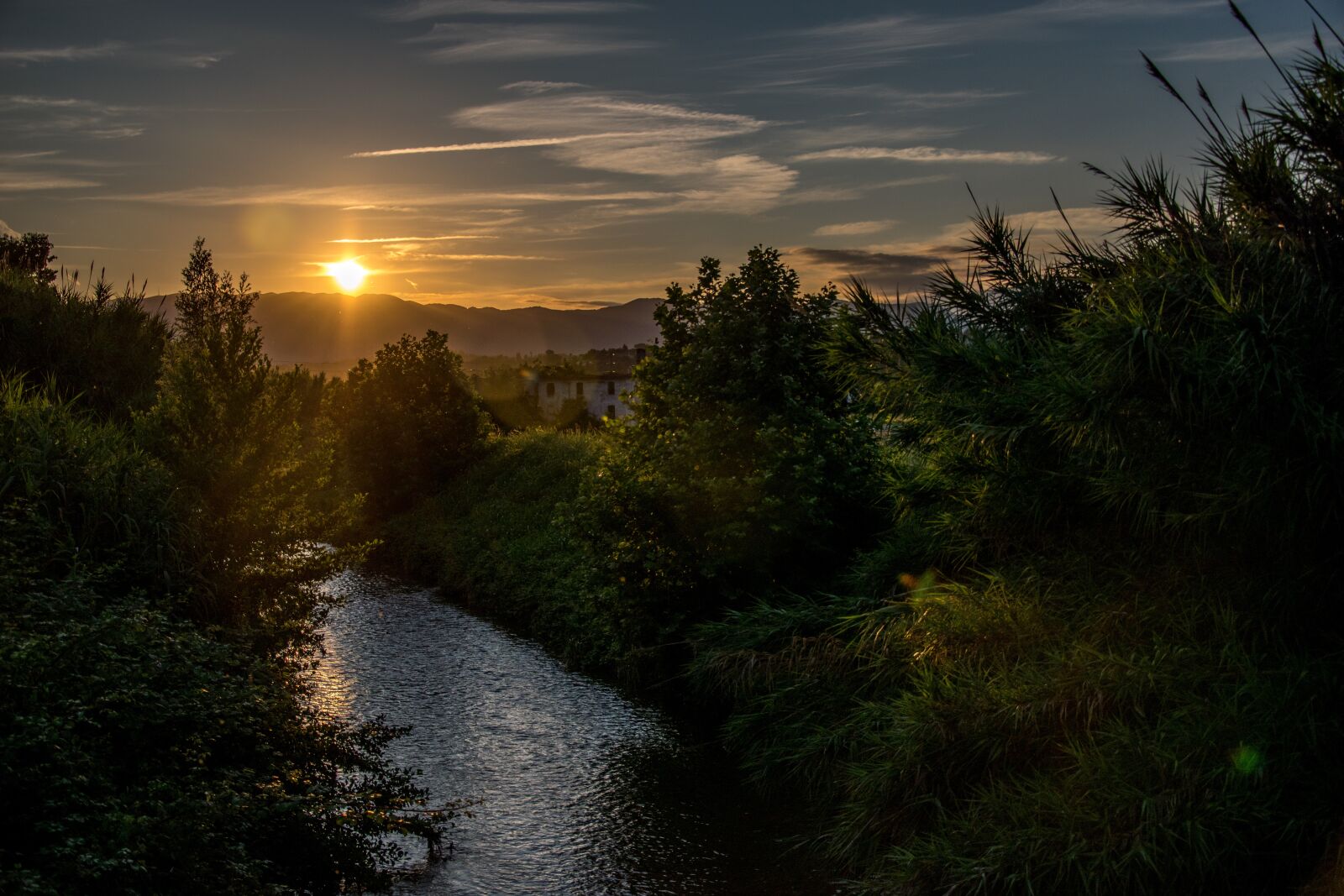 Nikon D5500 sample photo. Sunset, sun, landscape photography
