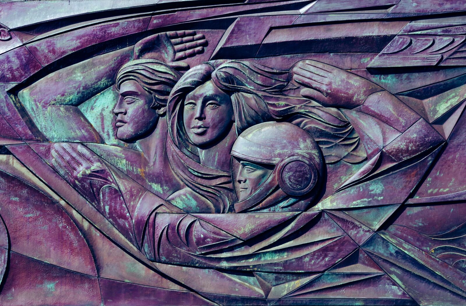 Pentax K-30 sample photo. Relief, socialism, ddr photography