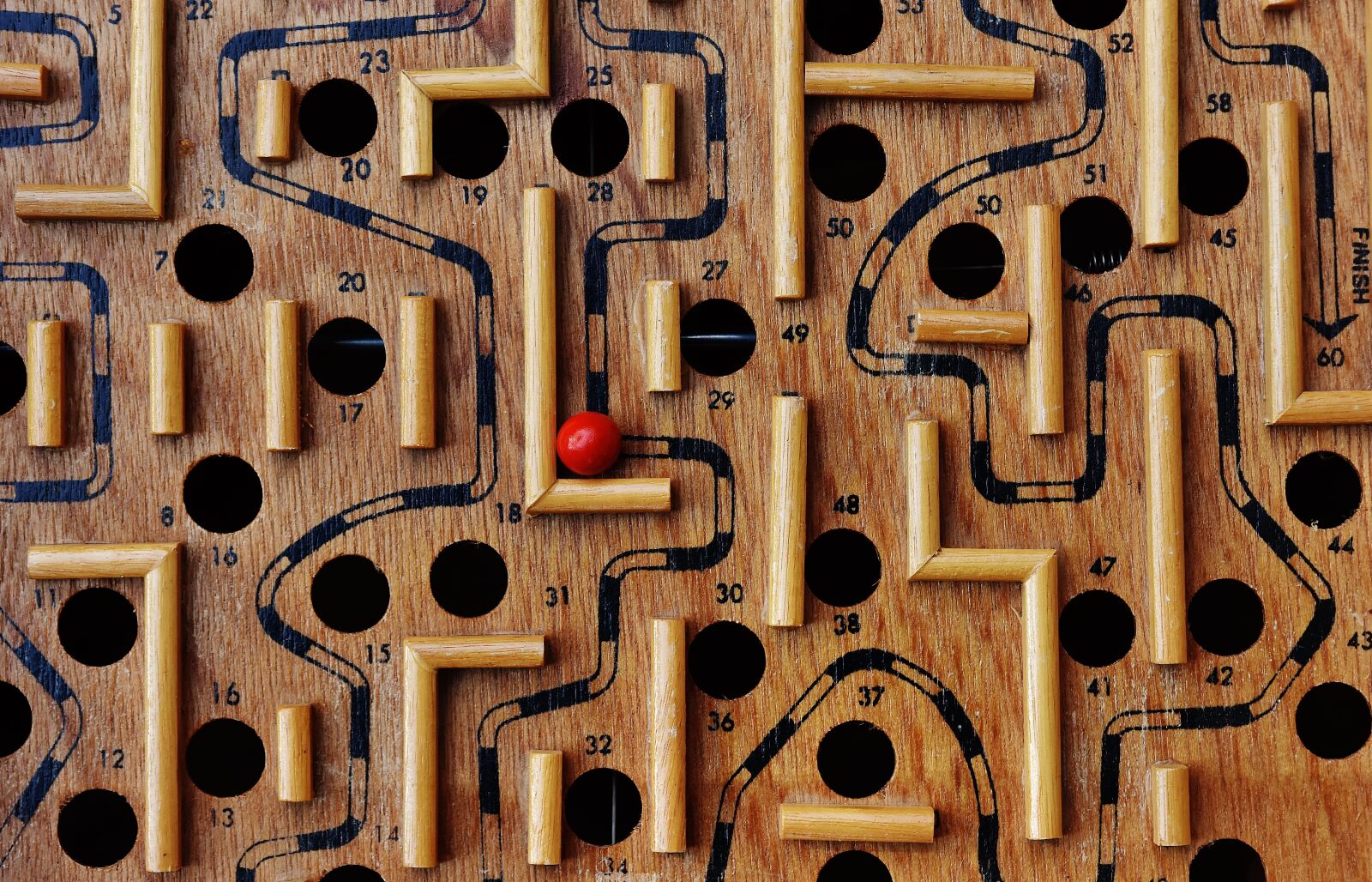 Nikon D7200 sample photo. Labyrinth, wood, play photography