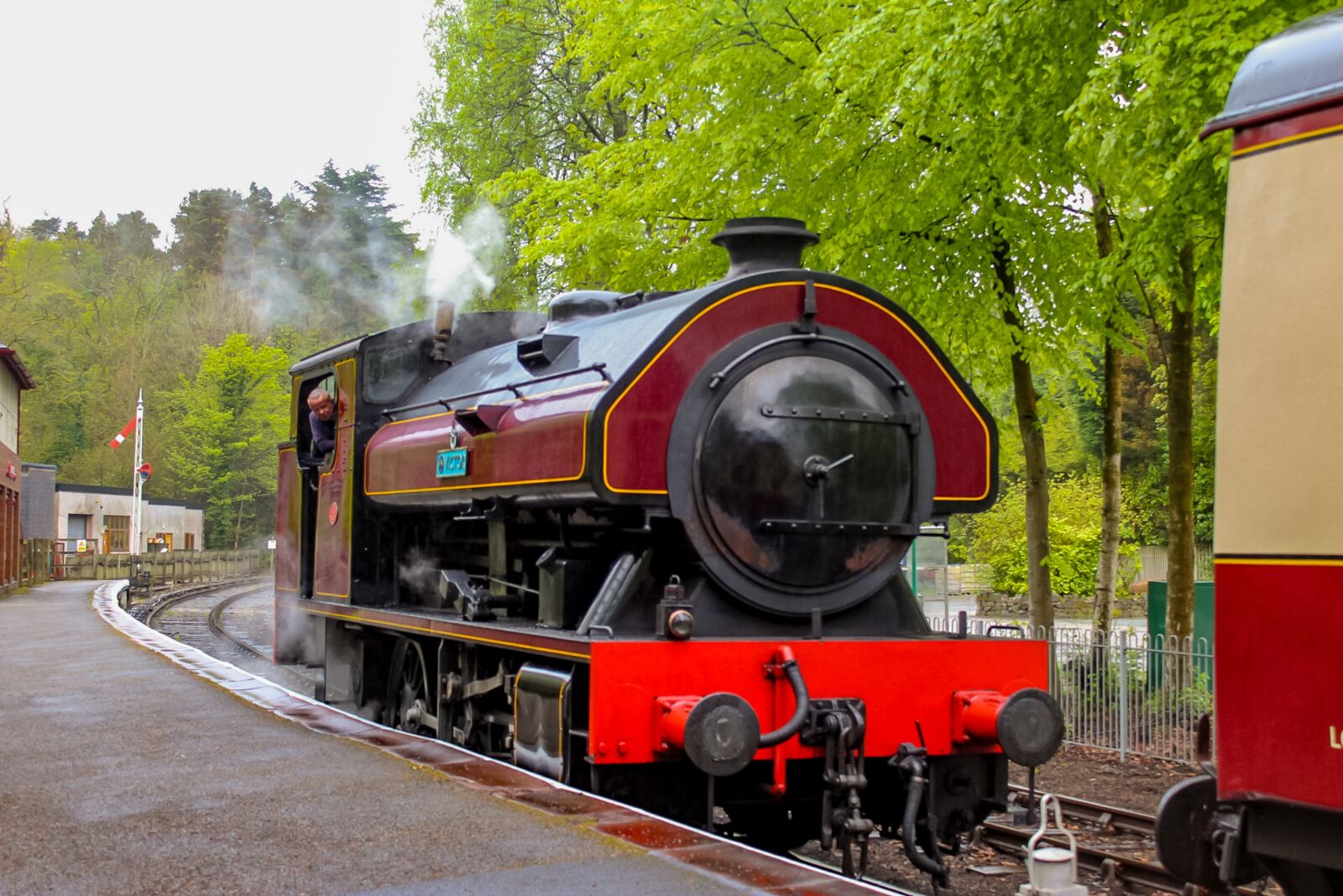 Canon EOS 1300D (EOS Rebel T6 / EOS Kiss X80) sample photo. Steam train, old train photography