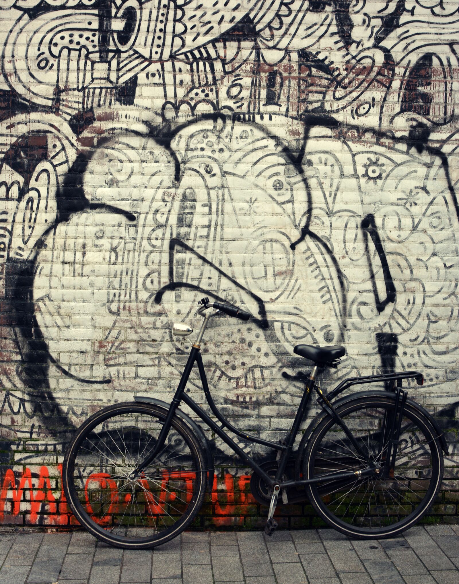 Nikon D7100 sample photo. Street, bike, amsterdam photography