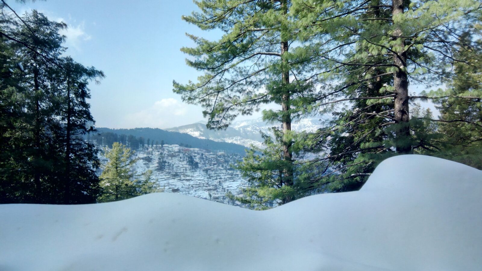 Infinix HOT 4 sample photo. Snow, nature, natural scene photography