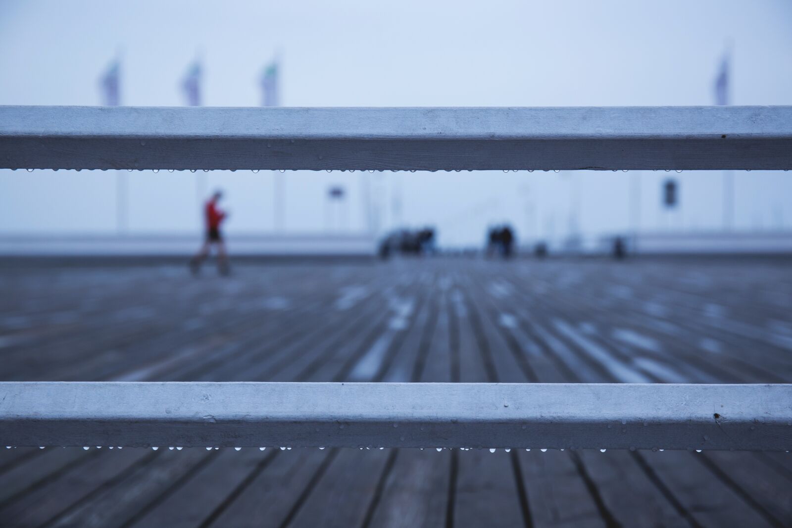 Canon EF 24-70mm F4L IS USM sample photo. People, bridge, jetty photography