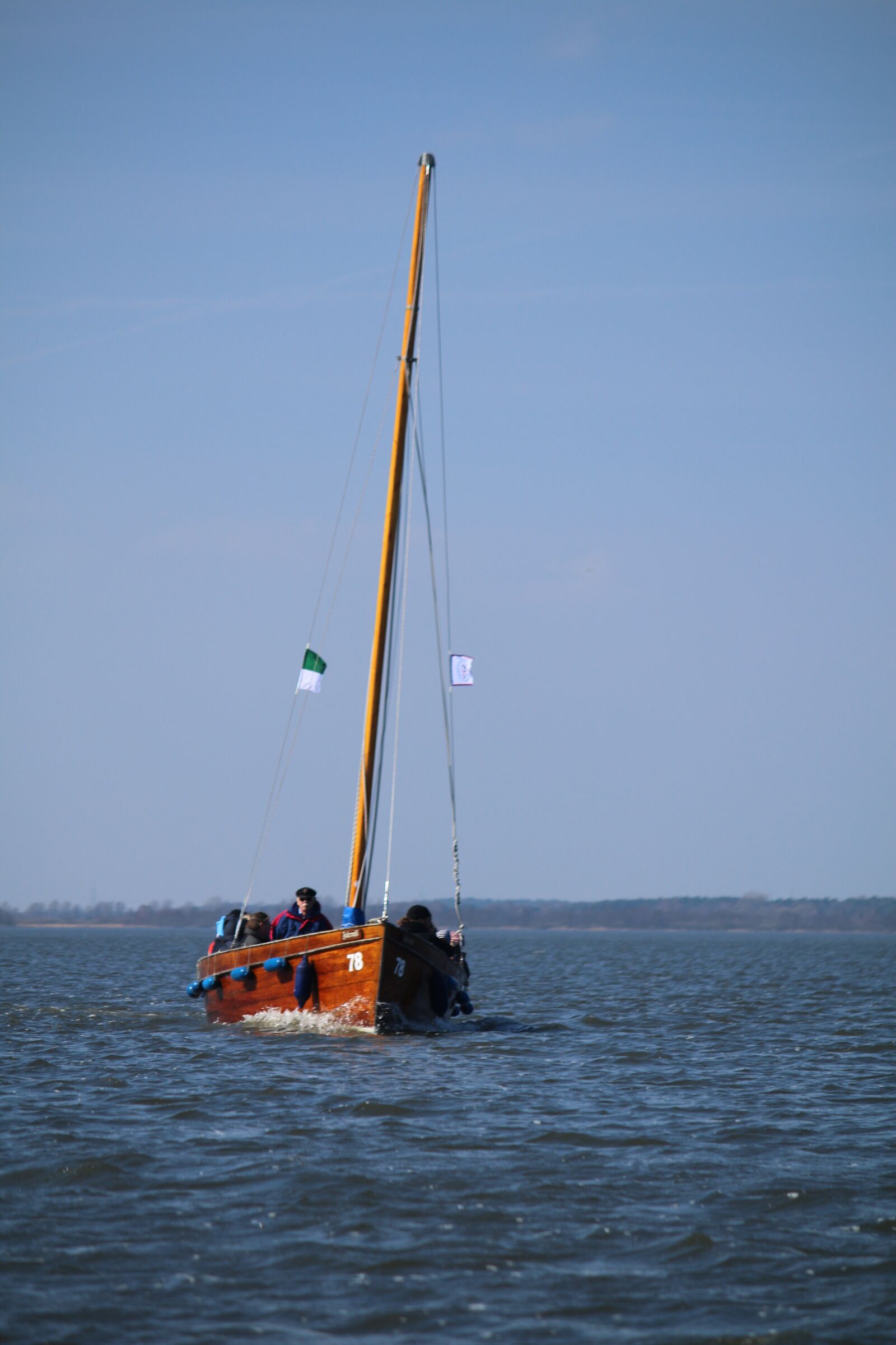 Canon EF-S 55-250mm F4-5.6 IS sample photo. Boat, lake, ship photography