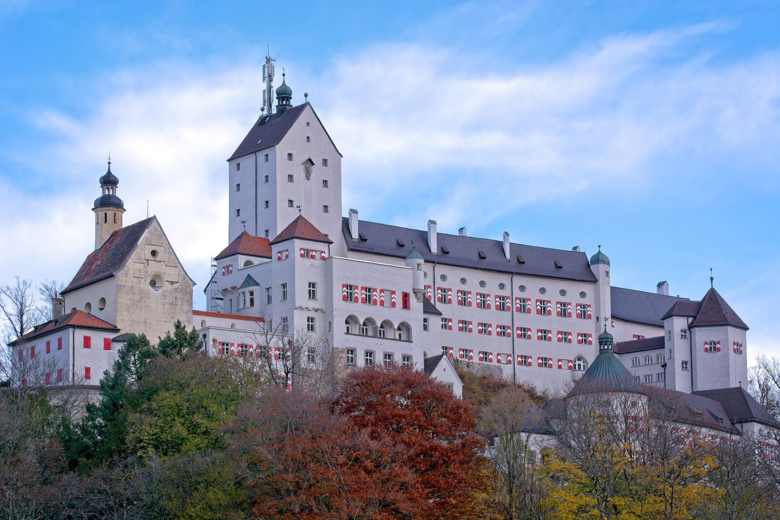 Sigma 105mm F2.8 EX DG OS HSM sample photo. Castle, hohenaschau, height burg photography