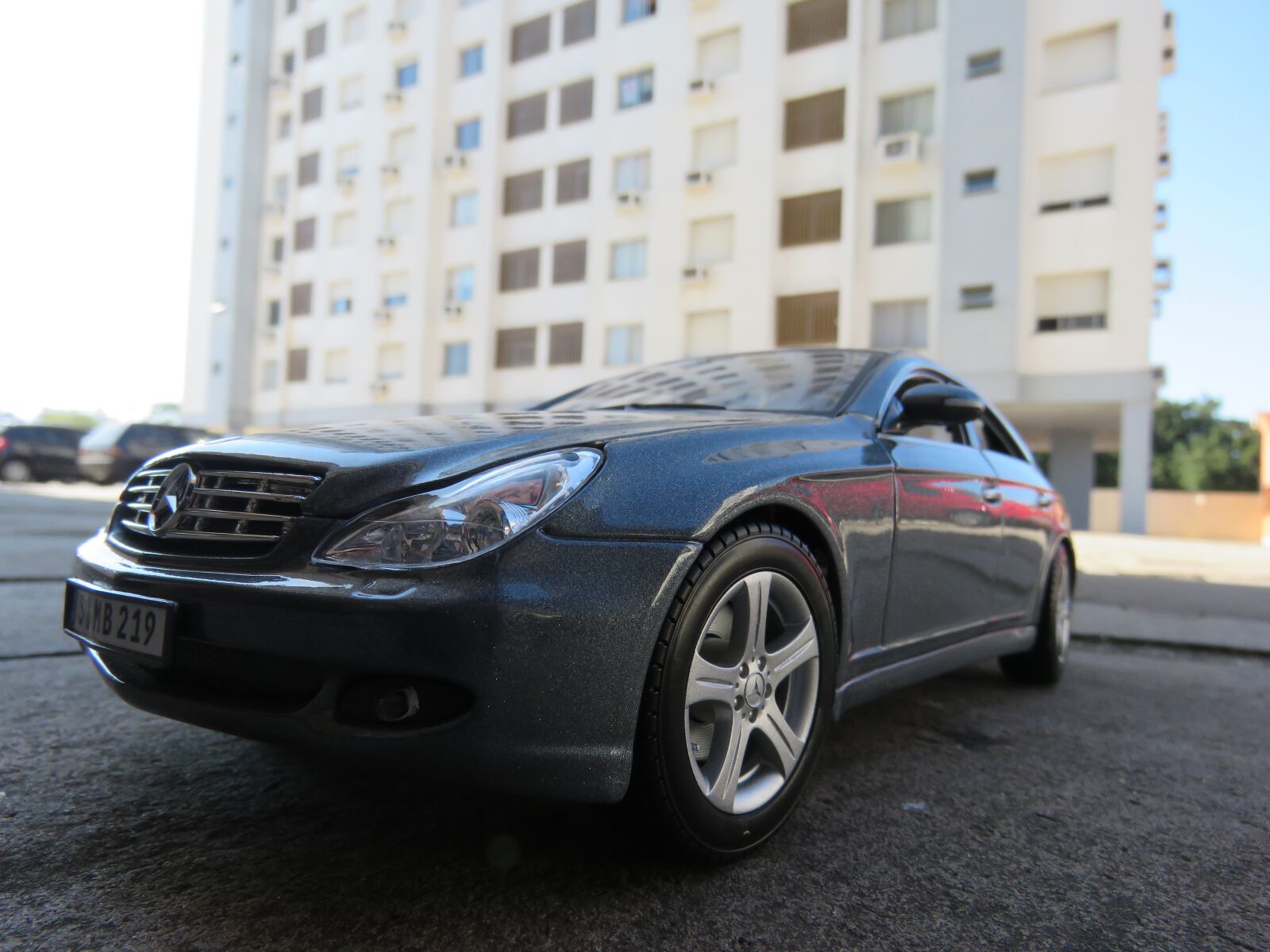 Canon PowerShot SX60 HS sample photo. Miniature, car, mercedes photography