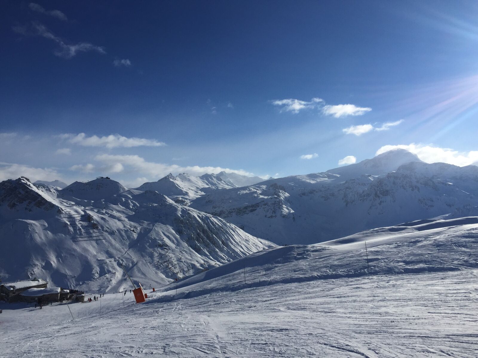 Apple iPhone 6 sample photo. Mountain, snow, ski photography
