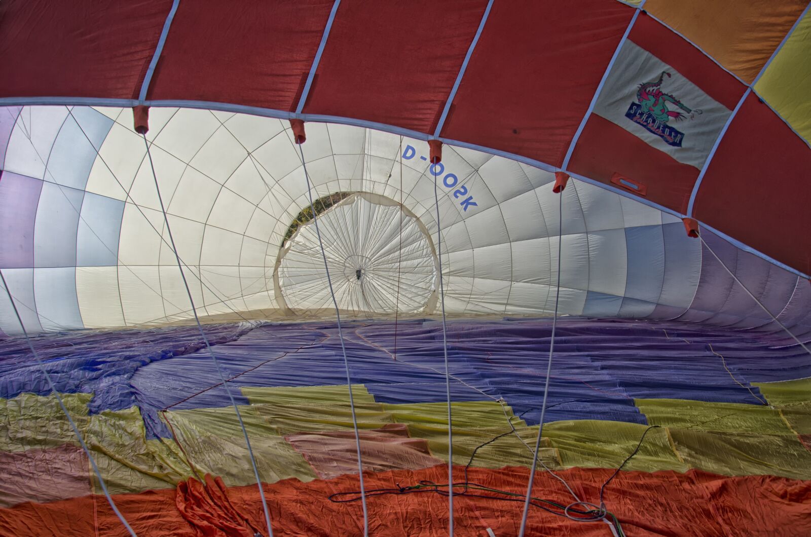Nikon D7000 sample photo. Hot air balloon, interior photography