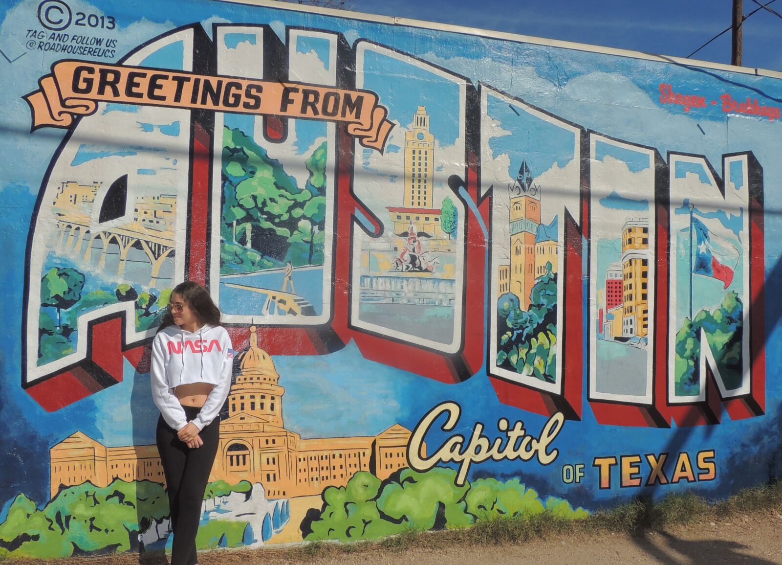 Nikon Coolpix P510 sample photo. Austin, mural, graffiti photography