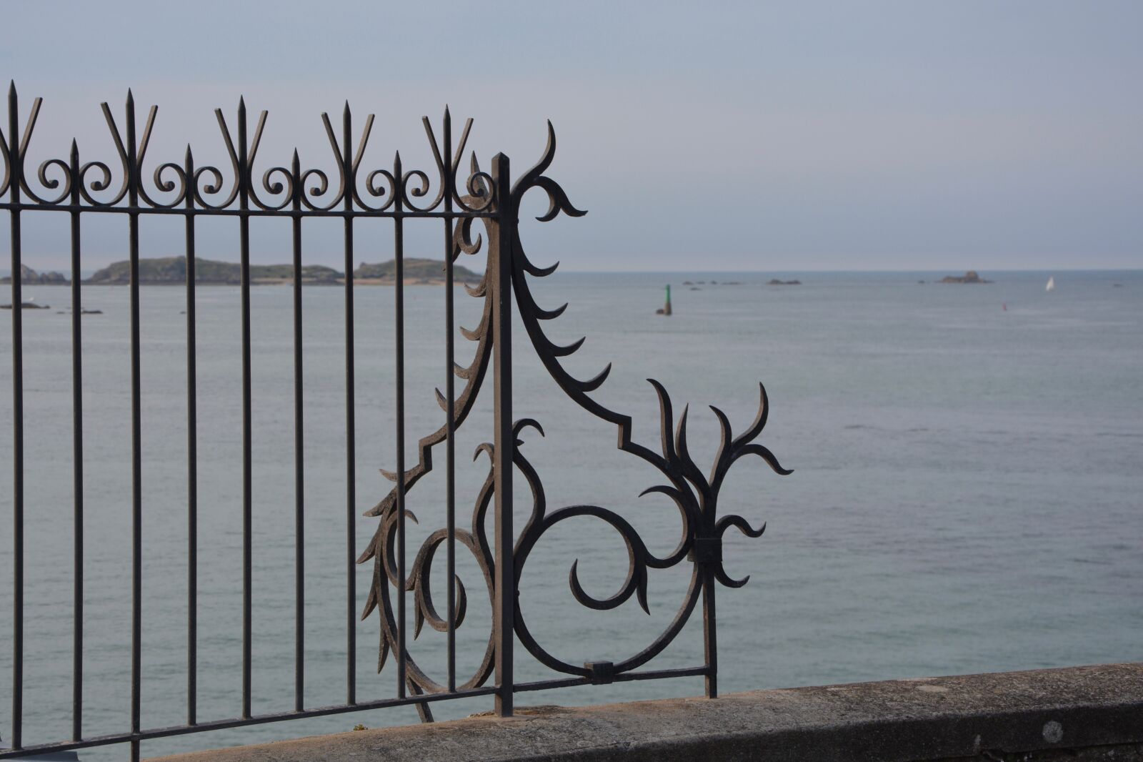 Nikon D5200 sample photo. Decoration wrought iron, grid photography