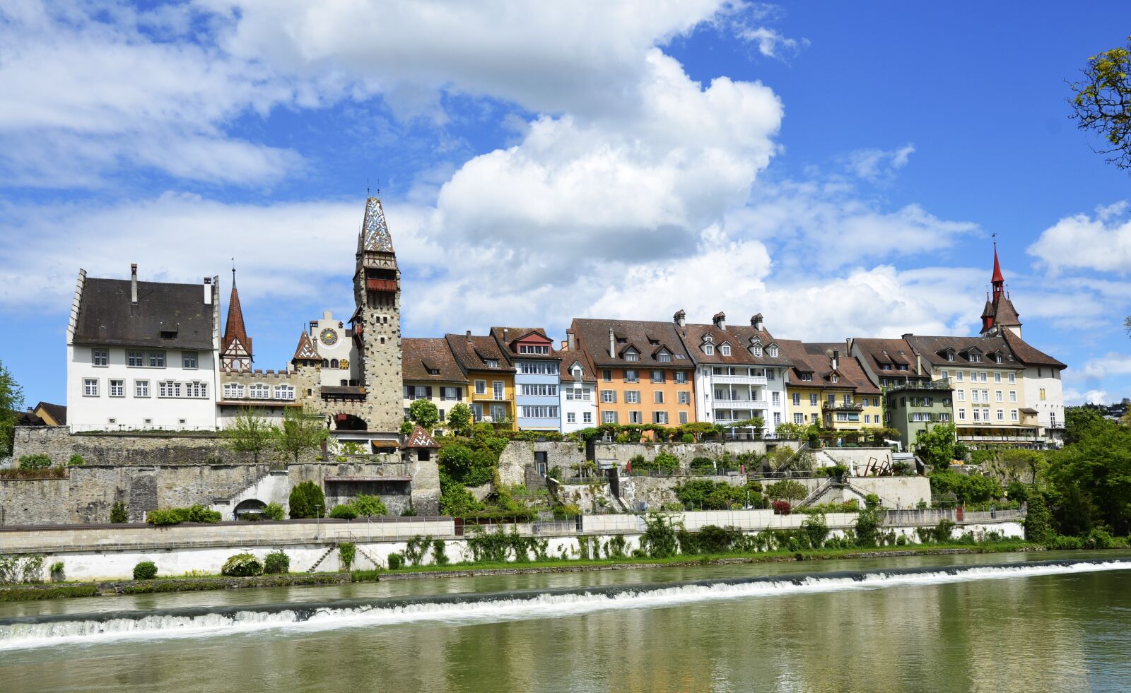 Nikon D7000 sample photo. Bremgarten, reuss front, historic photography