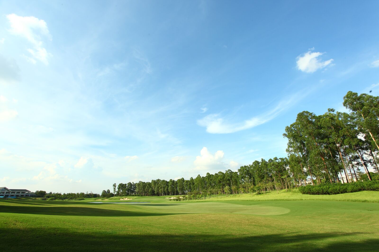 Canon EOS 5D Mark II sample photo. Golf course, green space photography