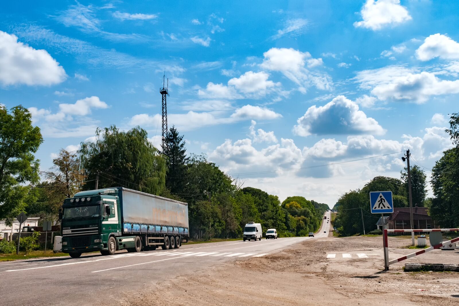 Nikon D300S sample photo. Road, junction, chortkiv photography