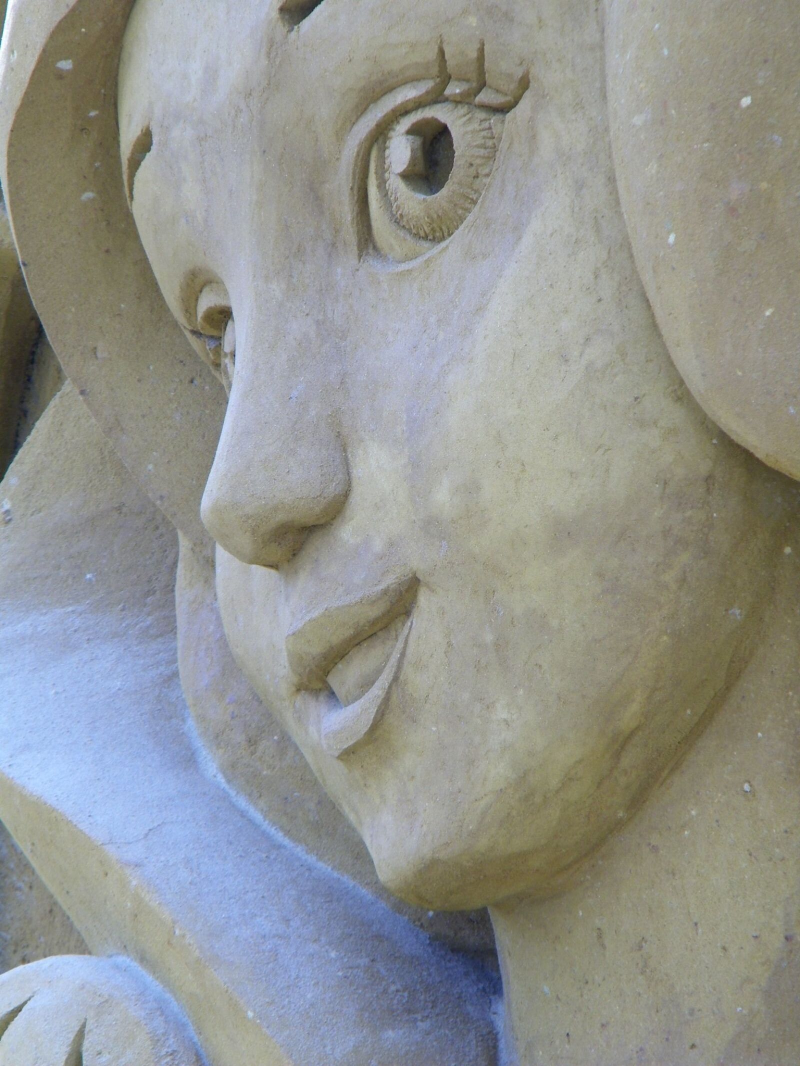 Kodak EASYSHARE Z1015 IS DIGITAL CAMERA sample photo. Festival, sand sculptures, the photography