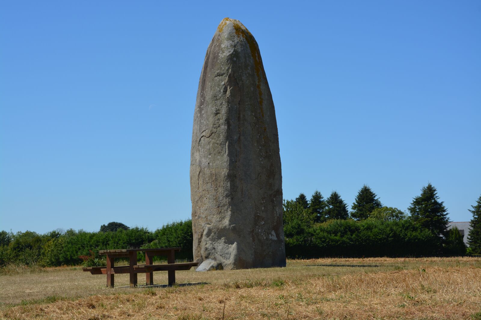 Nikon D5200 sample photo. Menhir of champ dolent photography