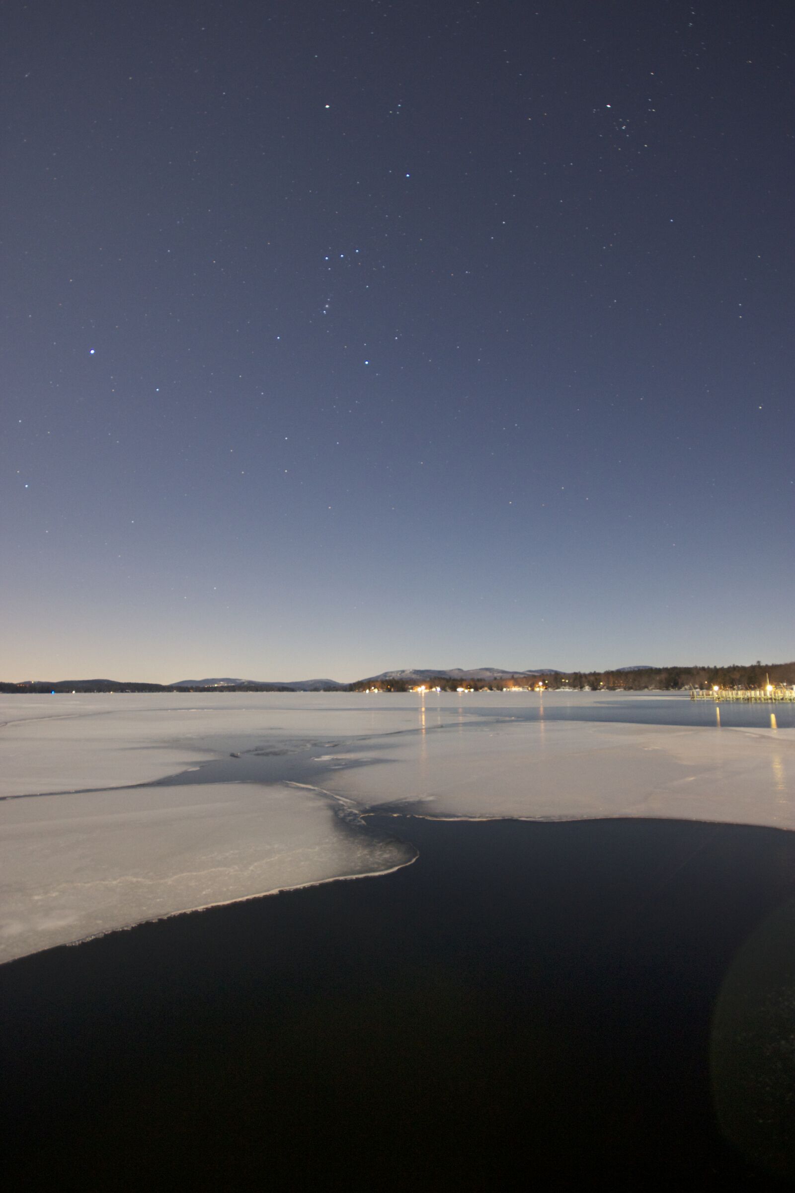 Sigma 10-20mm F4-5.6 EX DC HSM sample photo. Night, water, lake, stars photography