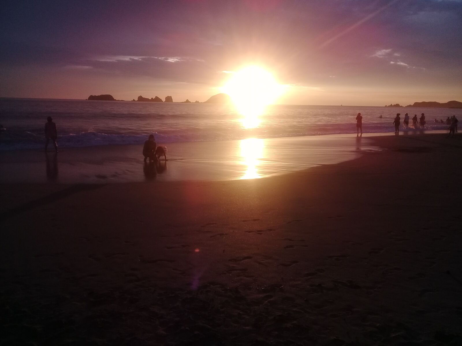Samsung Galaxy J2 Prime sample photo. Sunset, atardecer, playa photography