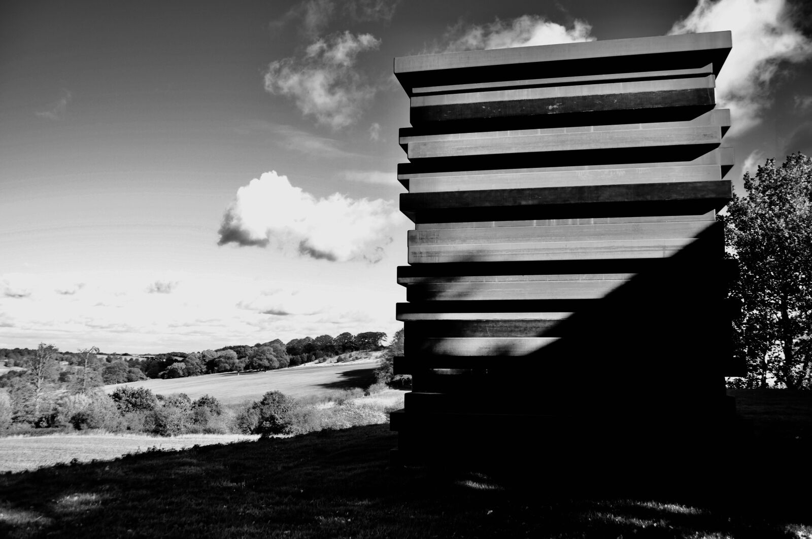 Nikon D5000 sample photo. Sculpture, yorkshire sculpture park photography