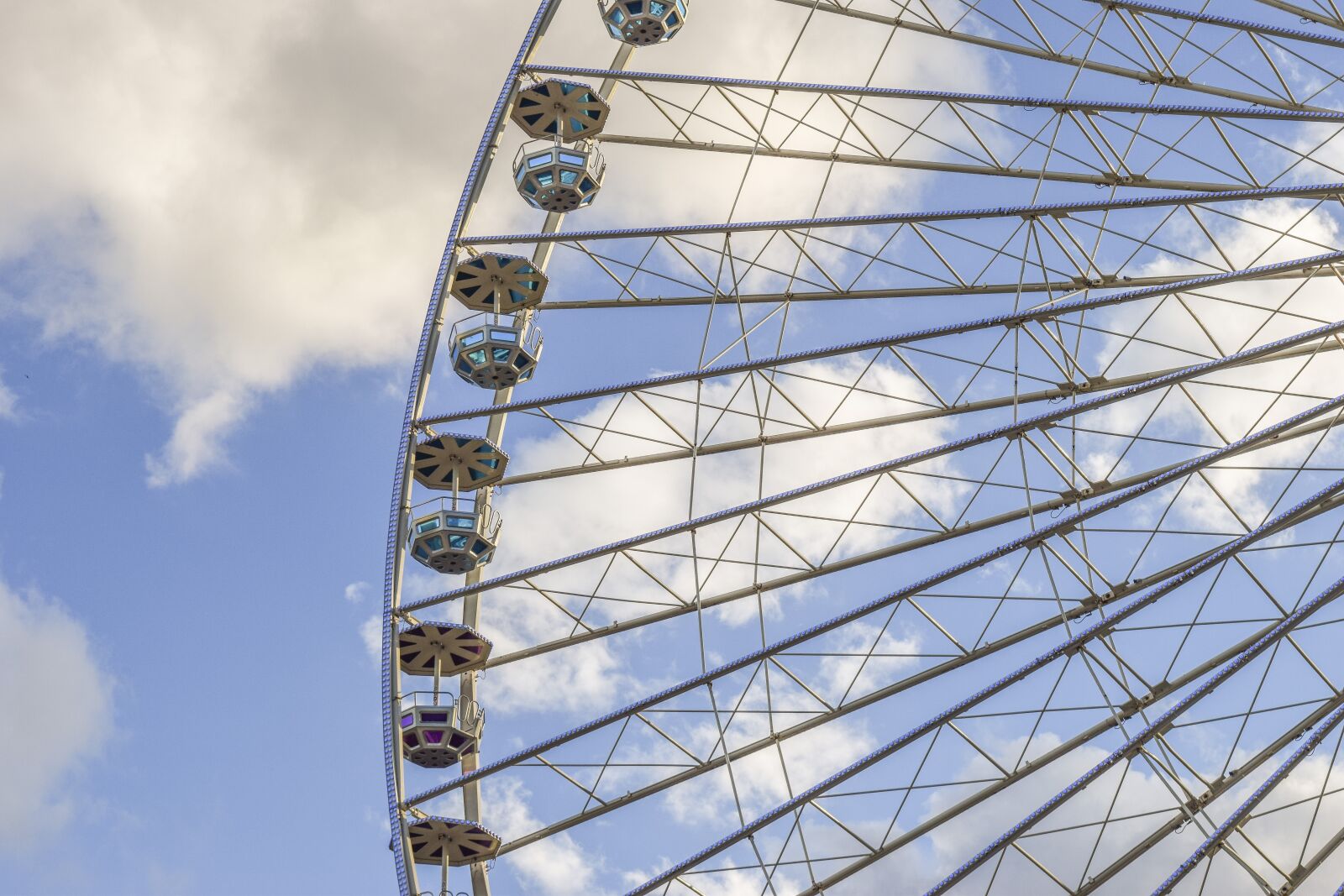 Nikon D3300 sample photo. Ferris wheel, carousel, fair photography