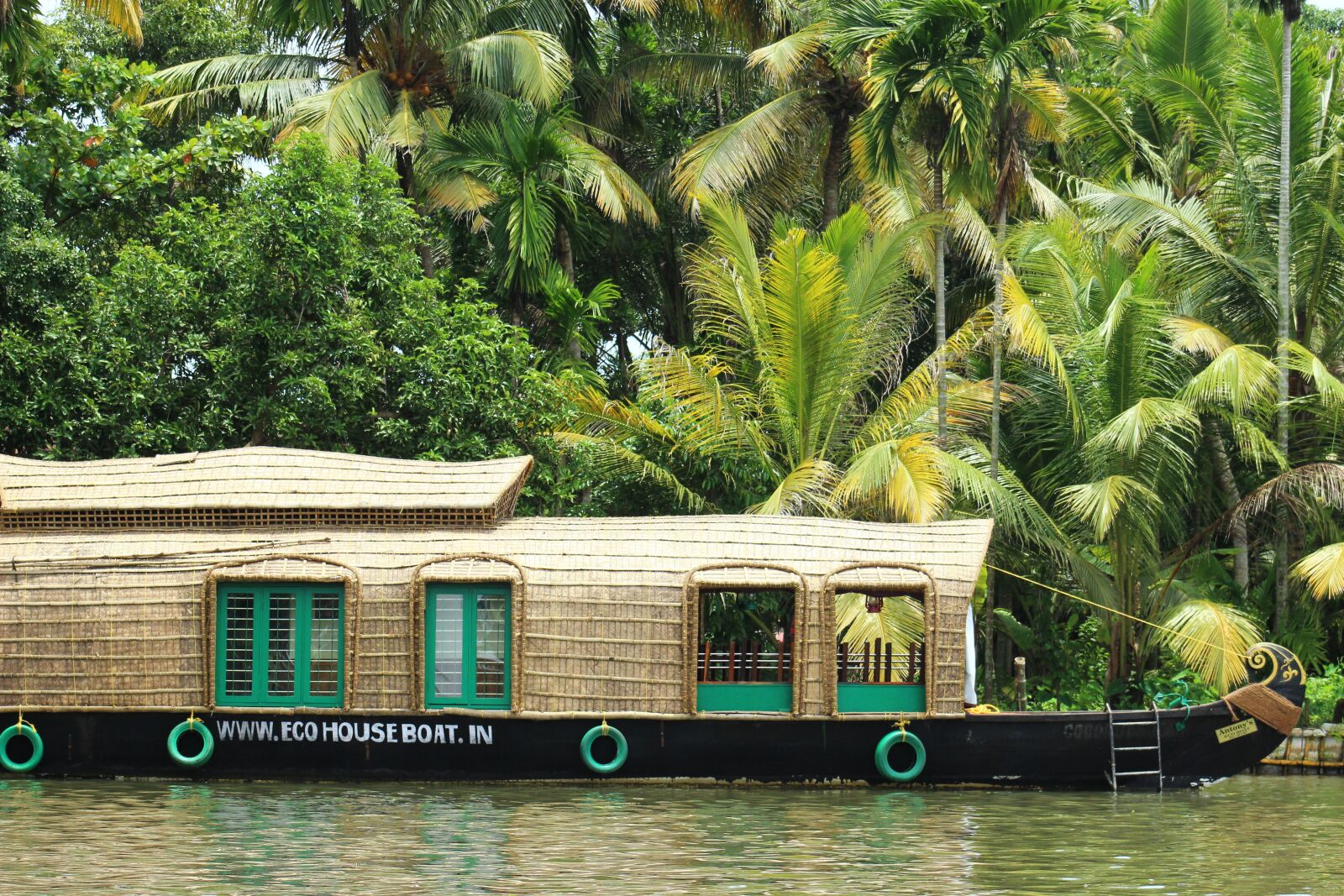 Canon EF 75-300mm f/4-5.6 USM sample photo. Houseboats, india, boats photography