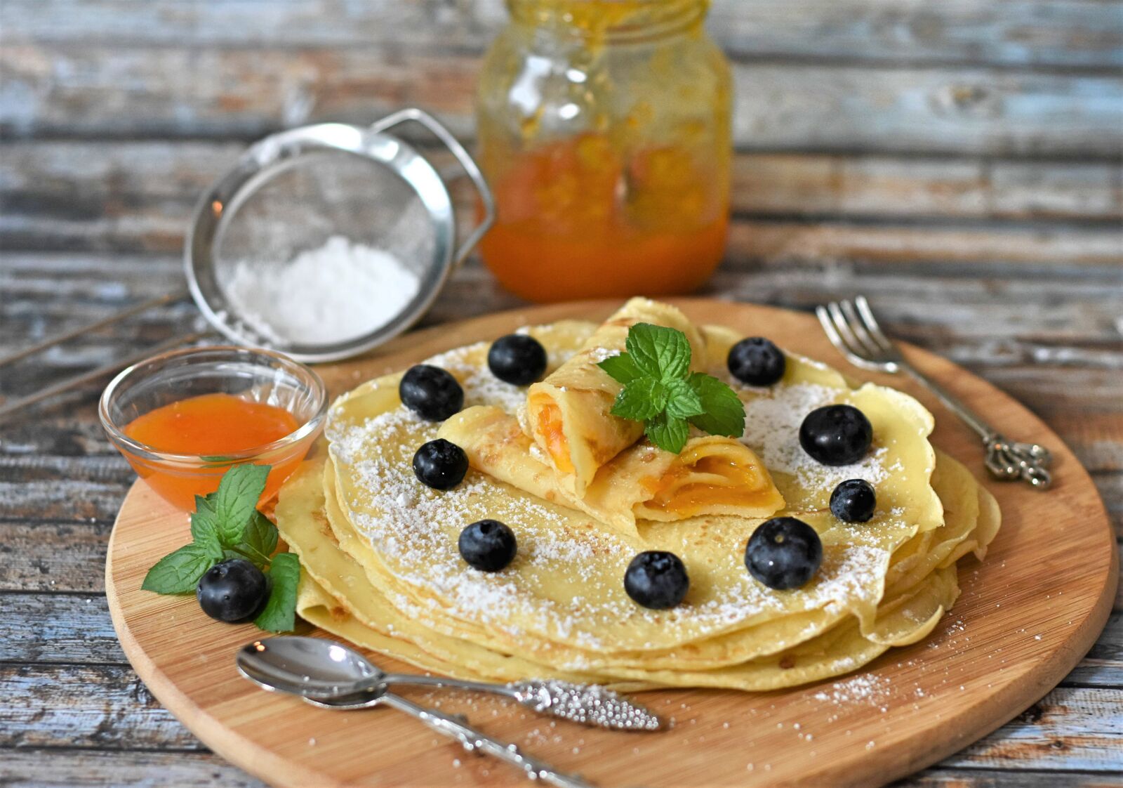 Nikon D7200 sample photo. Pancakes, pancake, delicious photography