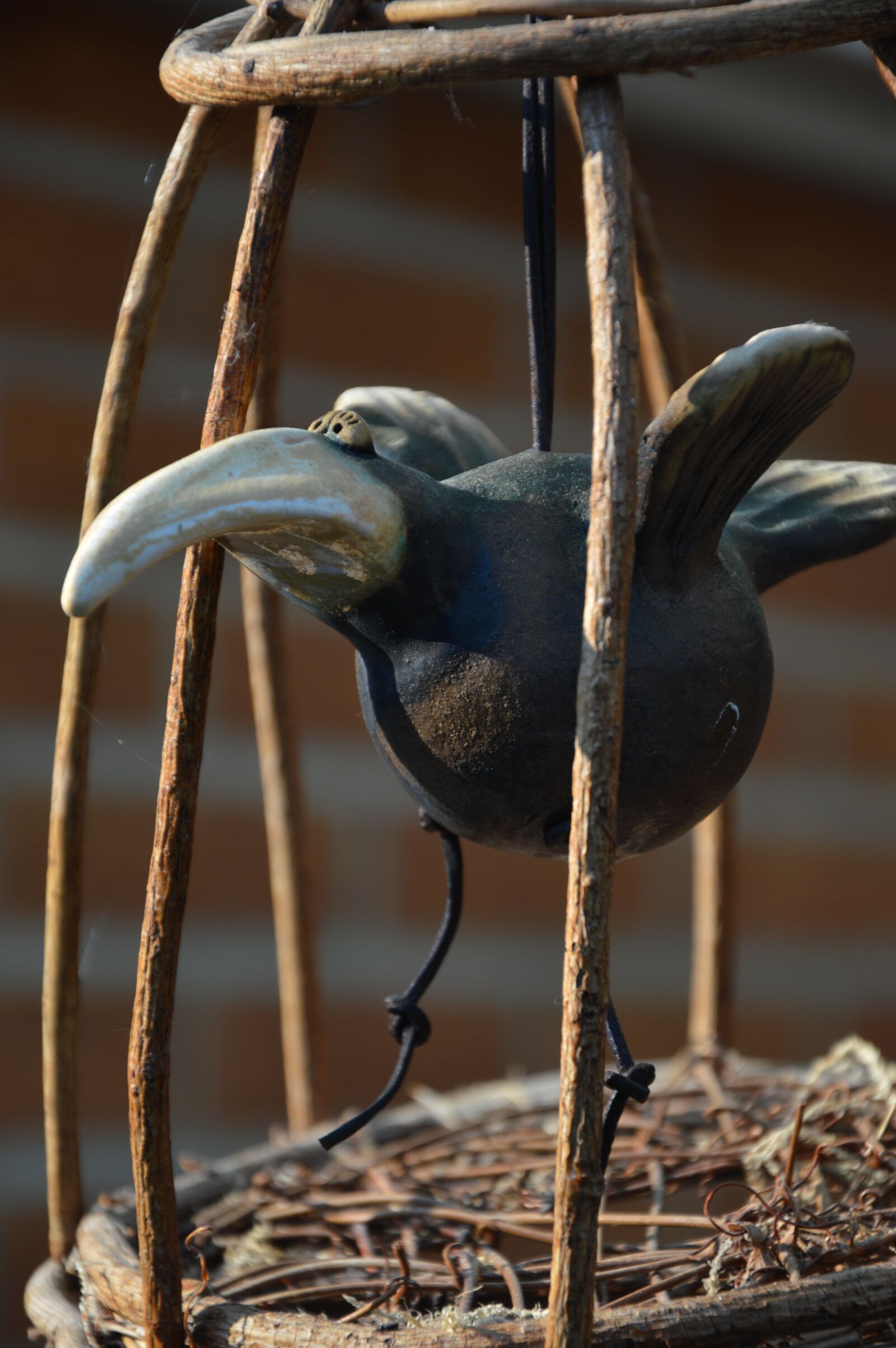 Nikon D3200 sample photo. Bird, cage, freedom photography