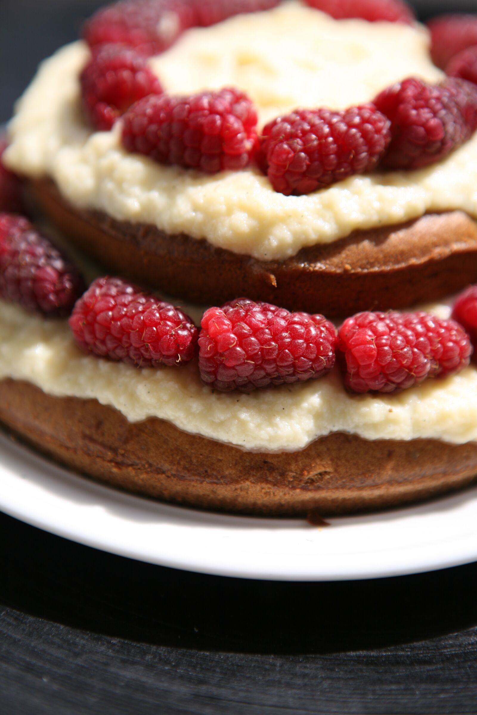 Canon EOS 5D sample photo. Raspberry, cake, baking photography