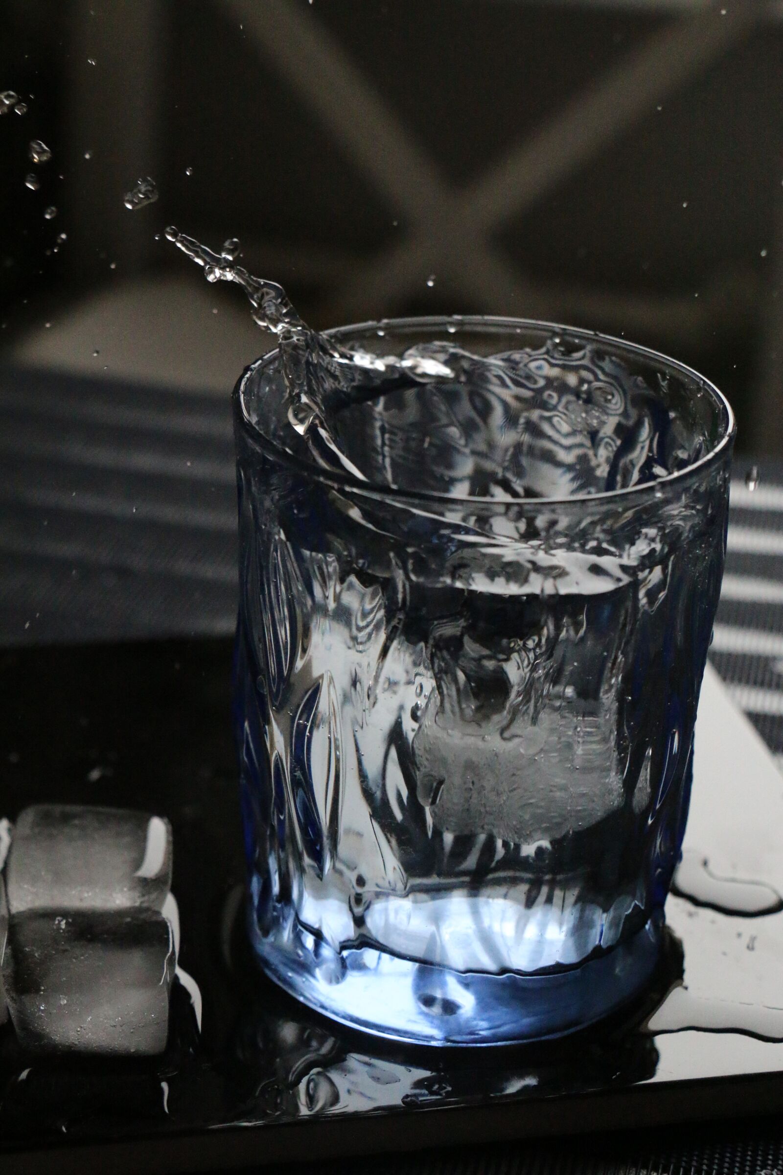 Canon EOS 70D sample photo. Water, ice, glass photography
