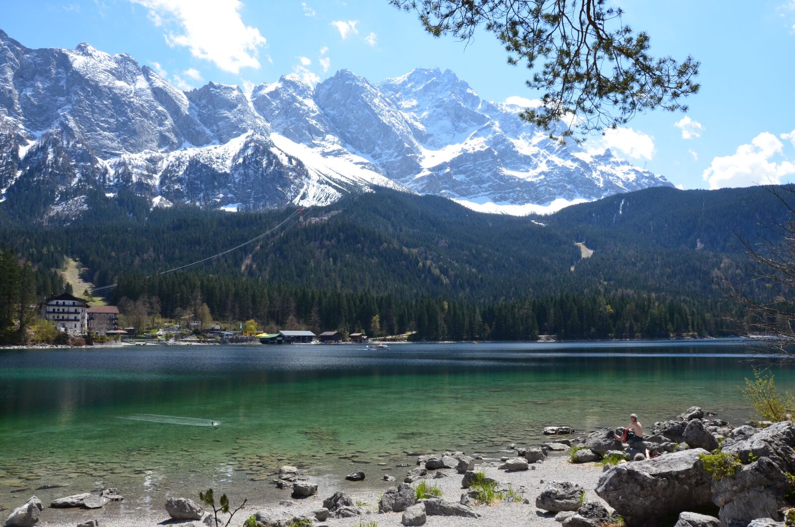 Nikon D5100 sample photo. Eibsee, grainau, lake photography