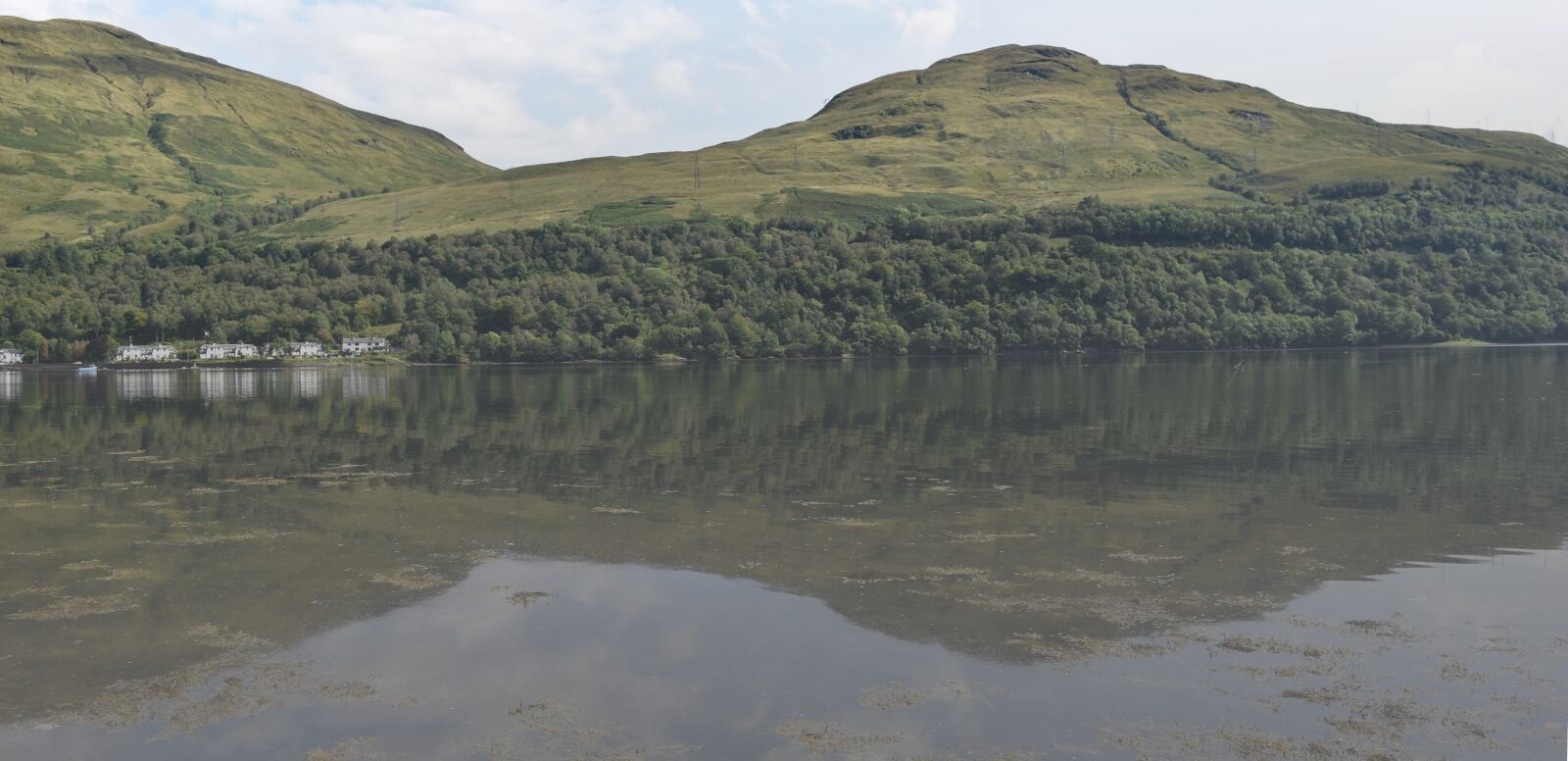 Nikon D5500 sample photo. Water, loch, hills photography