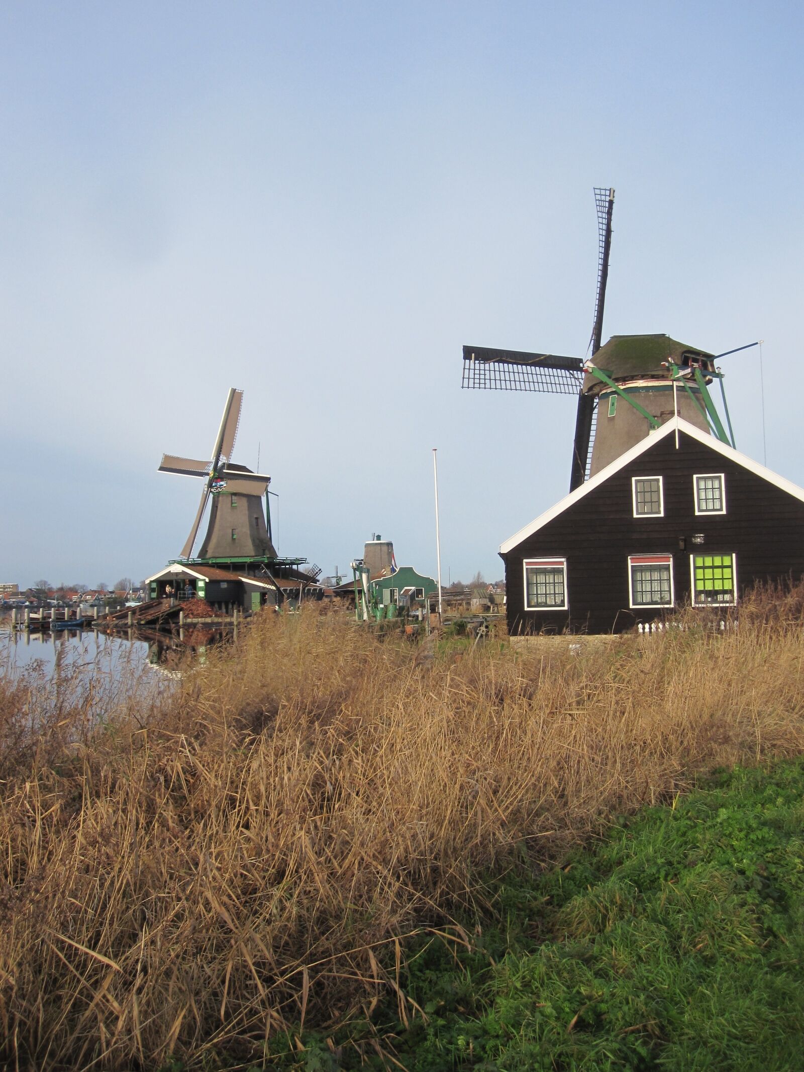 Canon PowerShot SD780 IS (Digital IXUS 100 IS / IXY Digital 210 IS) sample photo. Zaandam, mills, zaanse schans photography