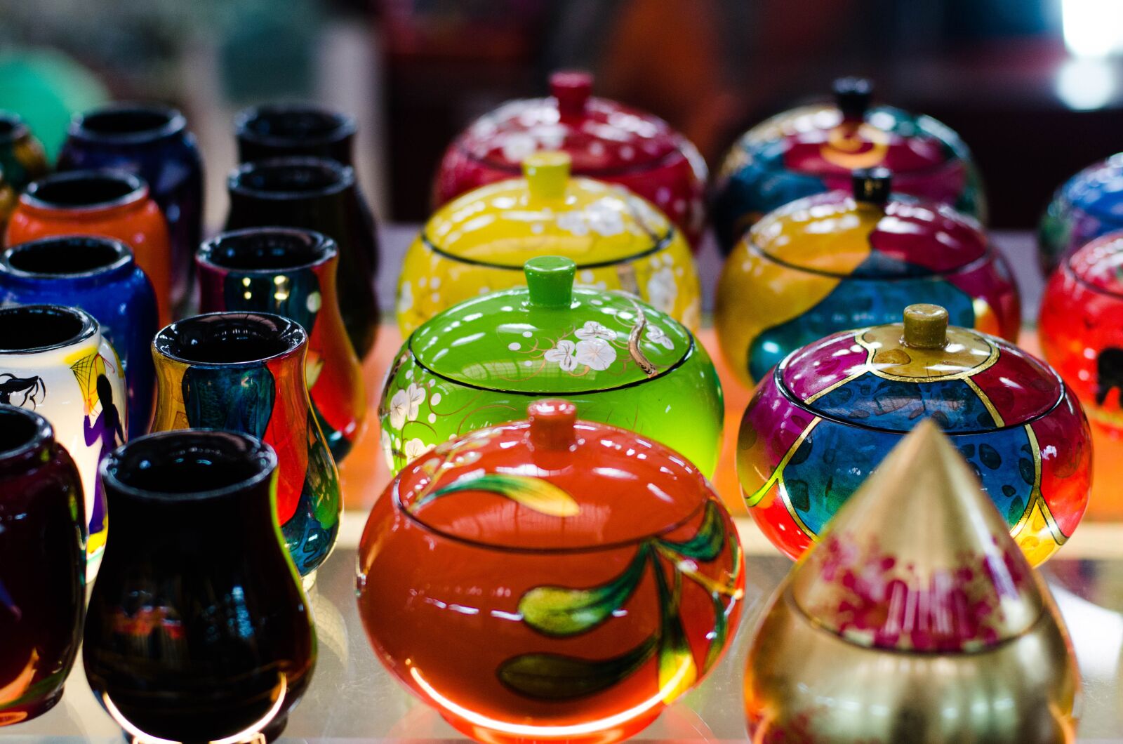 Nikon D7000 sample photo. Lacquer ware, handicrafts, colorful photography