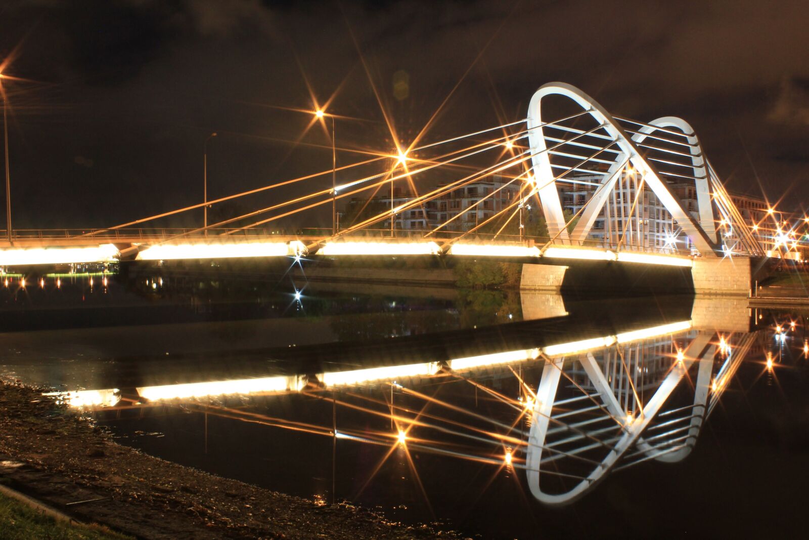 Canon EOS 550D (EOS Rebel T2i / EOS Kiss X4) sample photo. Lazarev bridge, st petersburg photography
