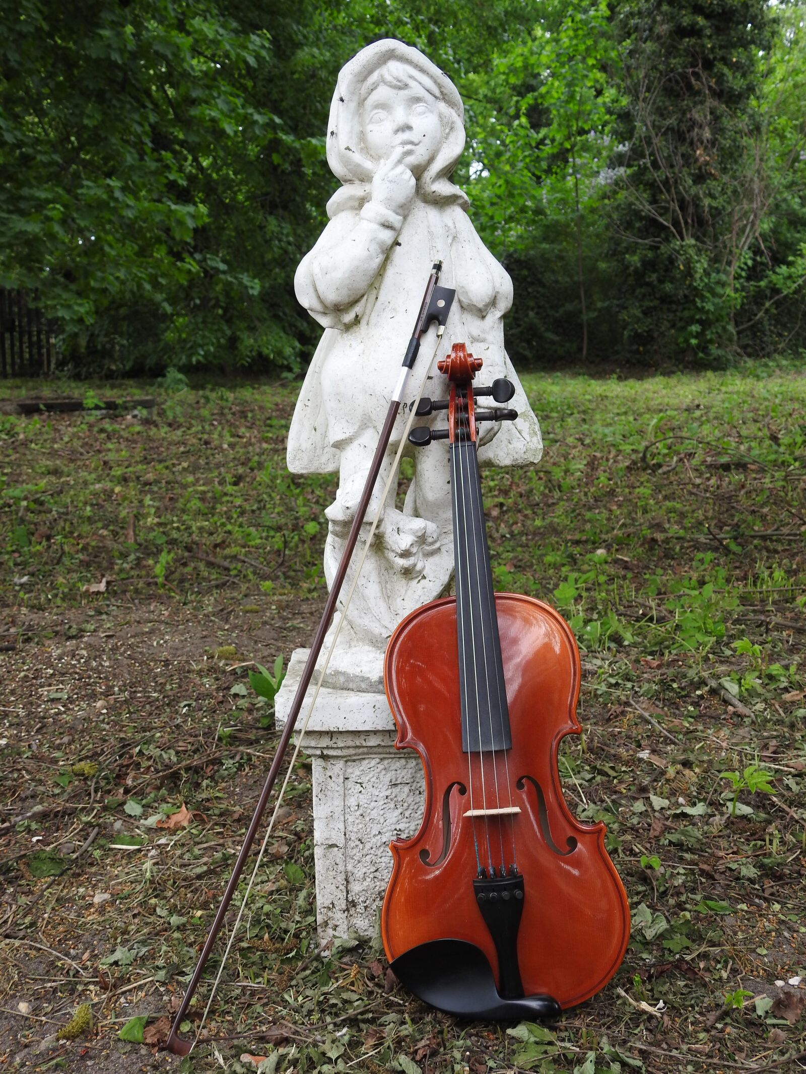 Nikon Coolpix P900 sample photo. Violin, the figurine, instrument photography