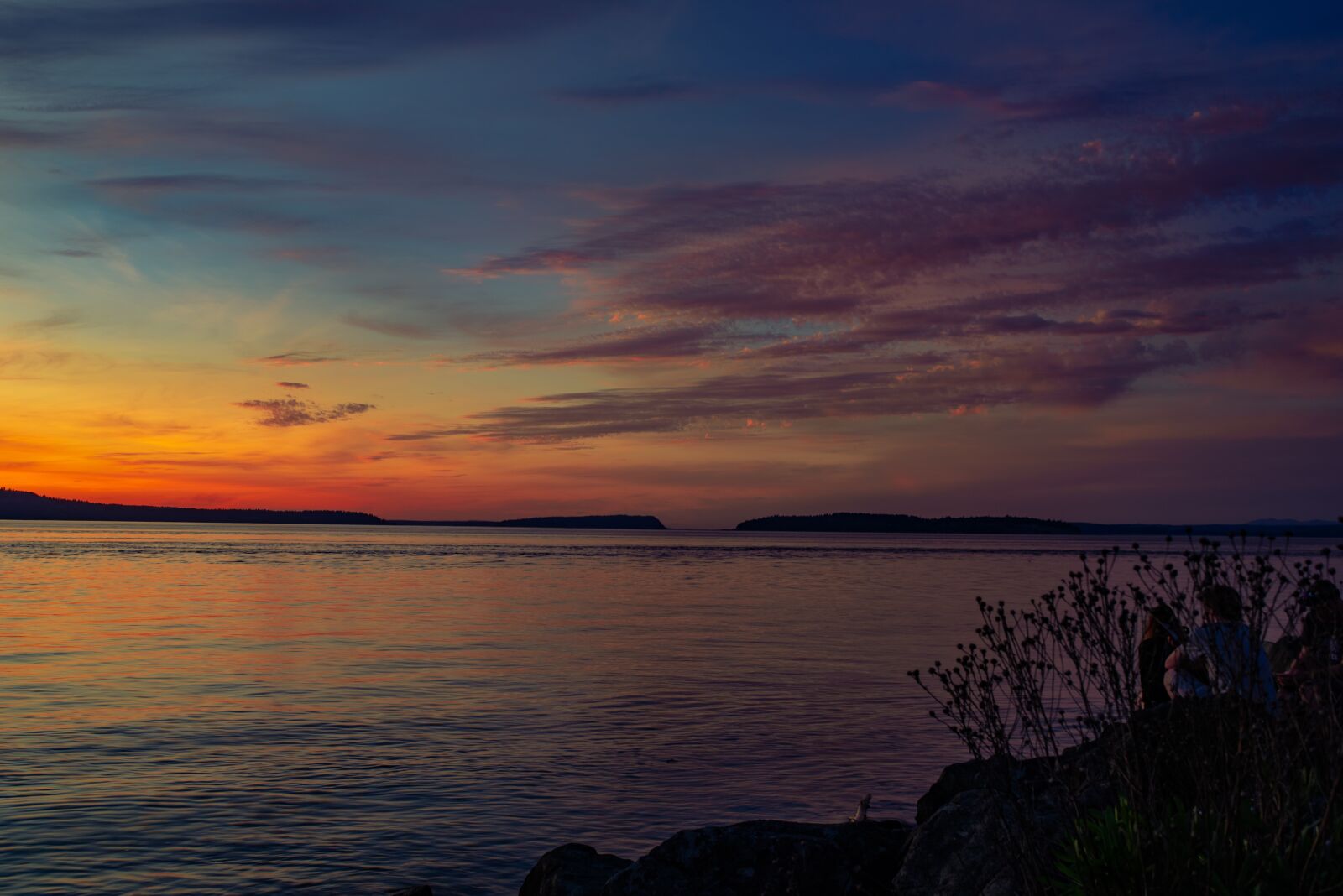Nikon D750 sample photo. Sunset, water, ocean photography