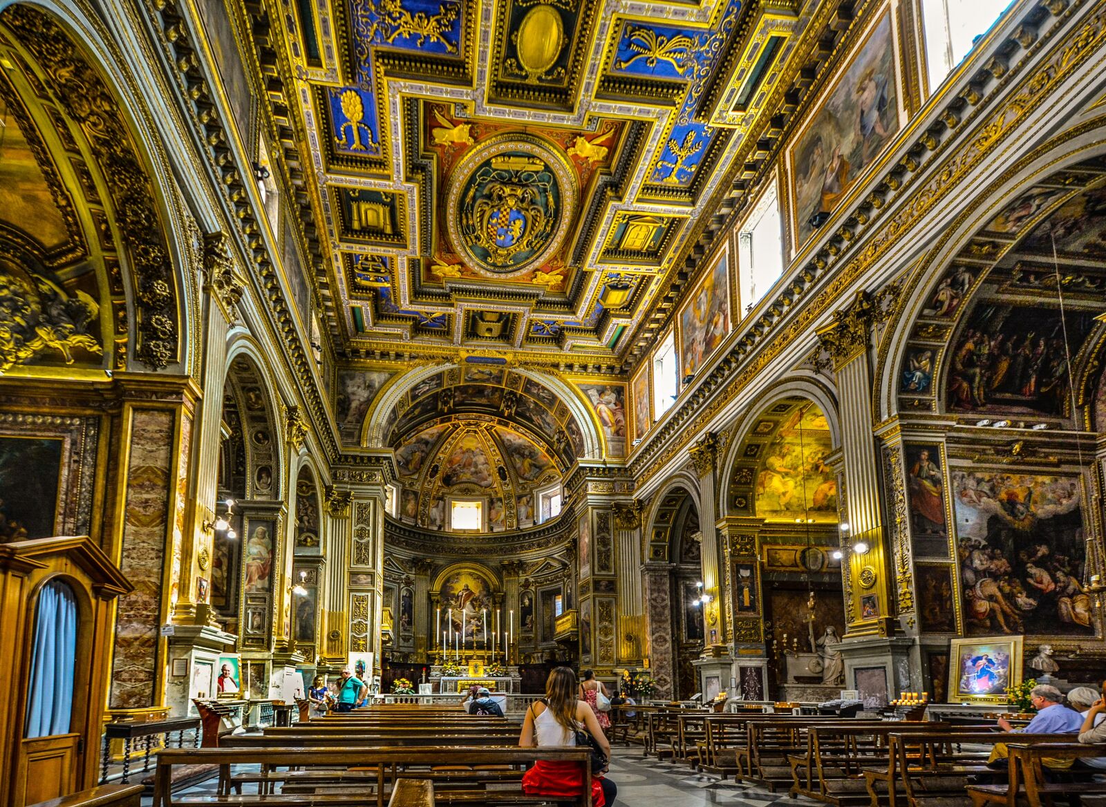 Nikon D5200 sample photo. Cathedral, interior, italy photography