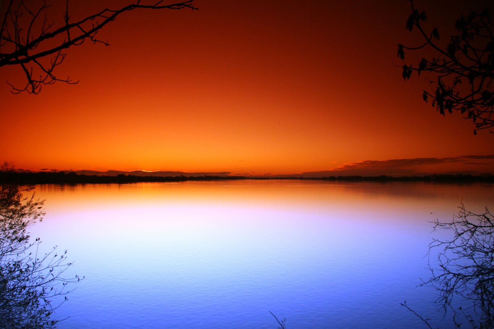 Canon EOS 30D sample photo. Lake, sky horizon, mood photography