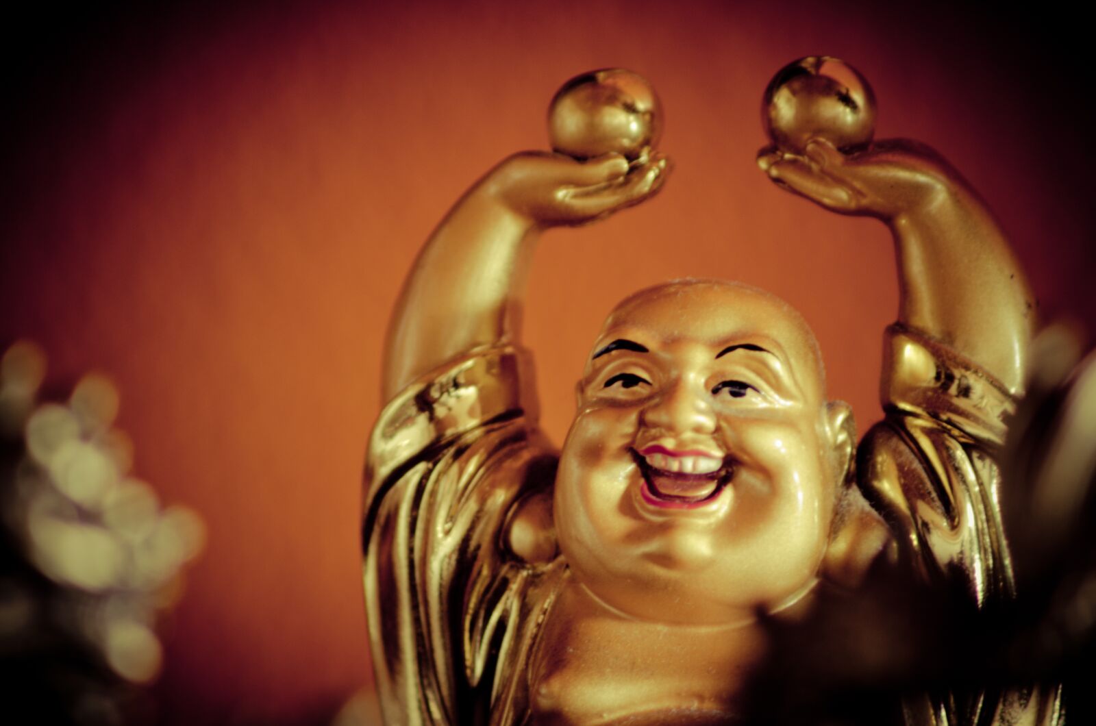 Nikon D5100 sample photo. Buddha, happy, warm photography