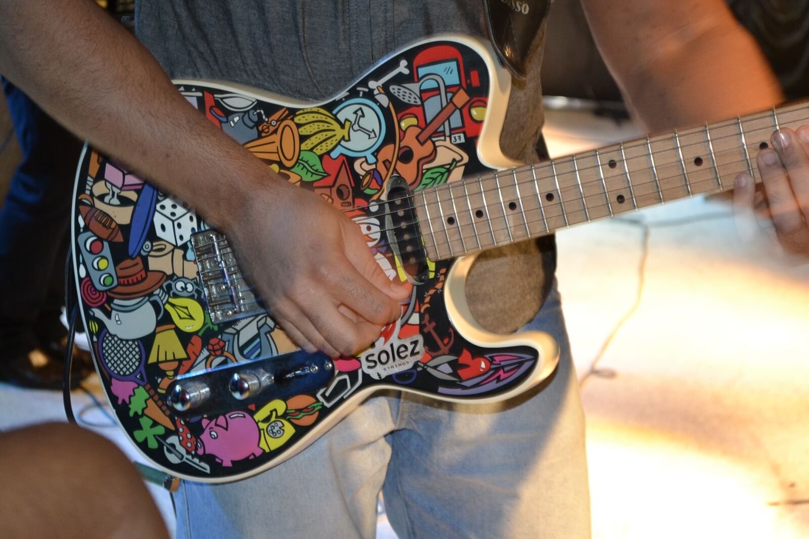 Nikon D3100 sample photo. Music, eletric guitar, guitar photography