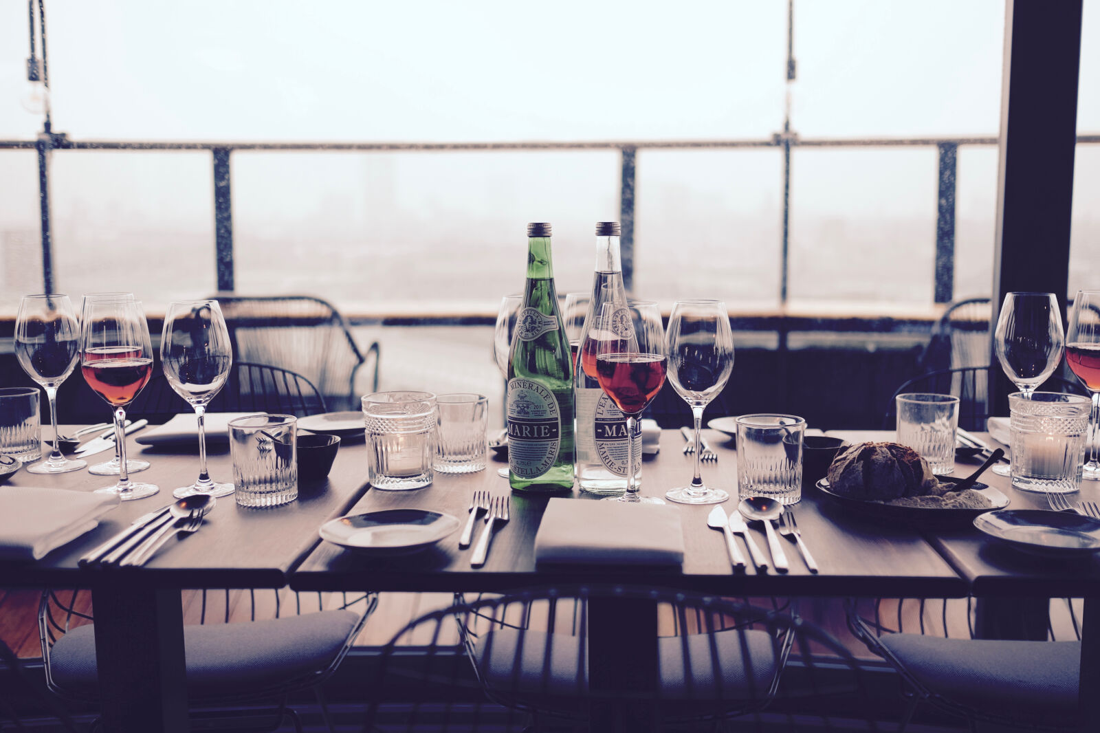 Fujifilm X-T1 sample photo. Restaurant, bottles, dinner, lunch photography