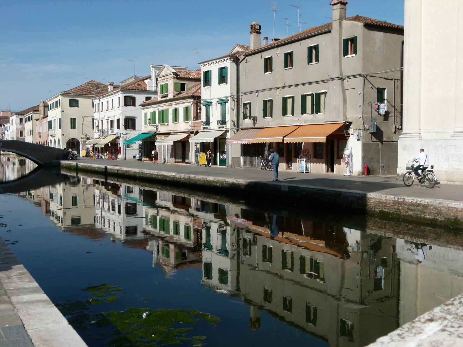 Panasonic Lumix DMC-FZ100 sample photo. Chioggia, channel, water photography