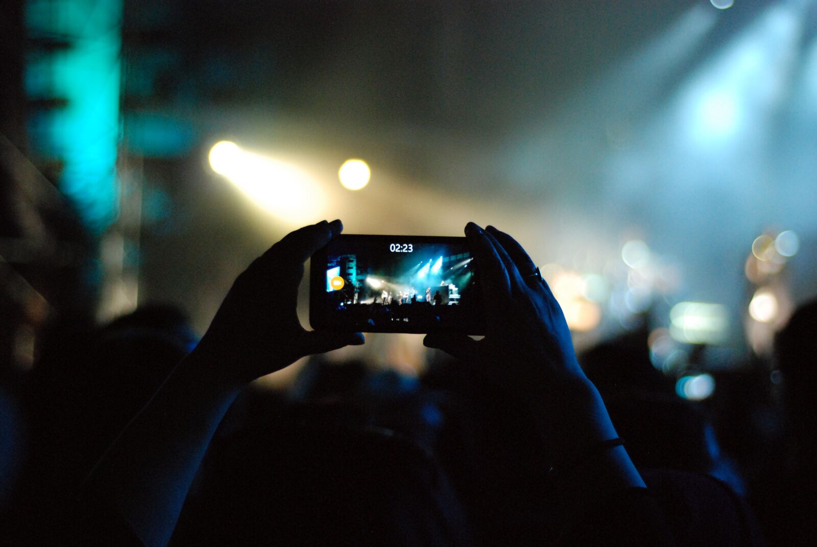 Nikon D80 sample photo. Concert, festival, lights photography