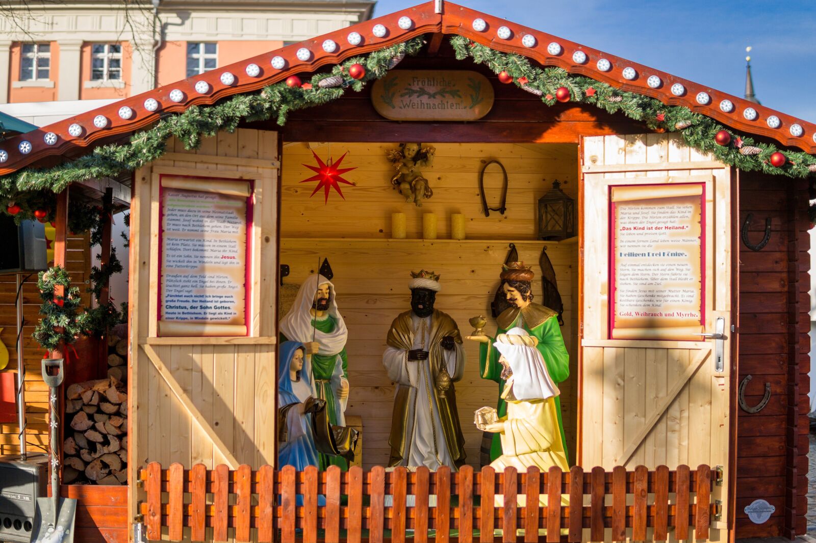30mm F1.4 DC DN | Contemporary 016 sample photo. Nativity play, christmas, bethlehem photography