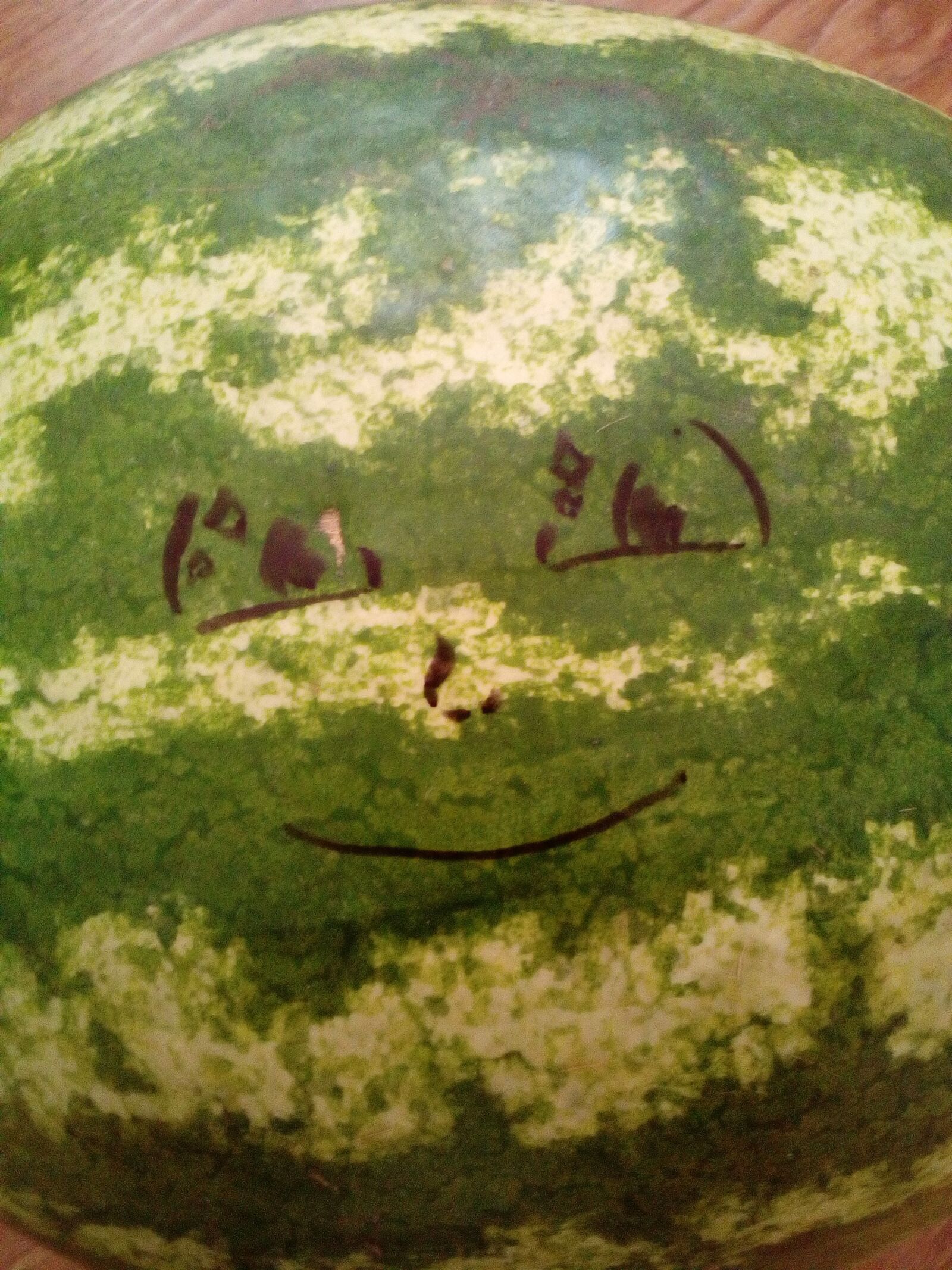 ZTE BLADE L0510 sample photo. Watermelon, person, smile photography