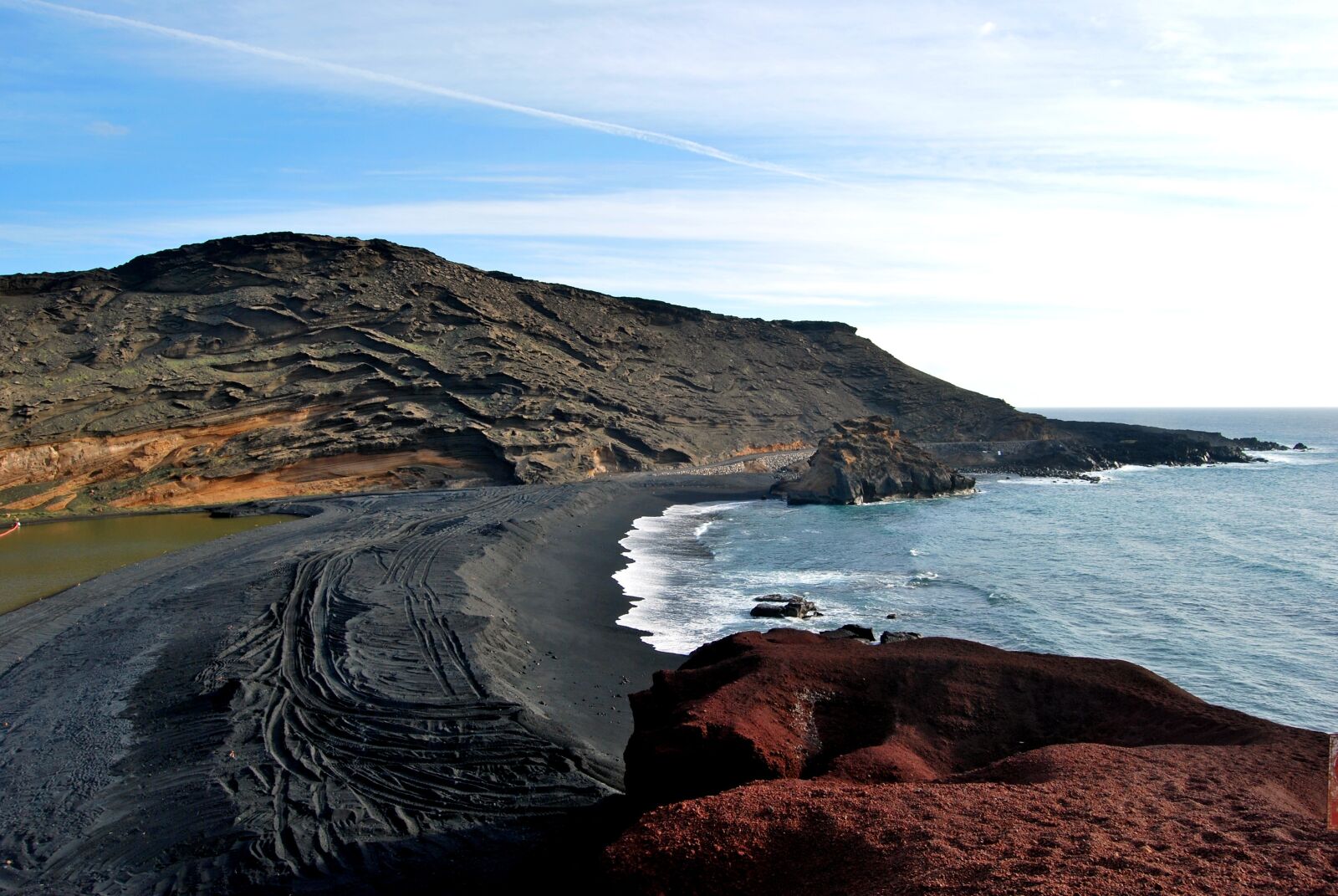 Nikon D60 sample photo. Beach, lanzarote, costa photography