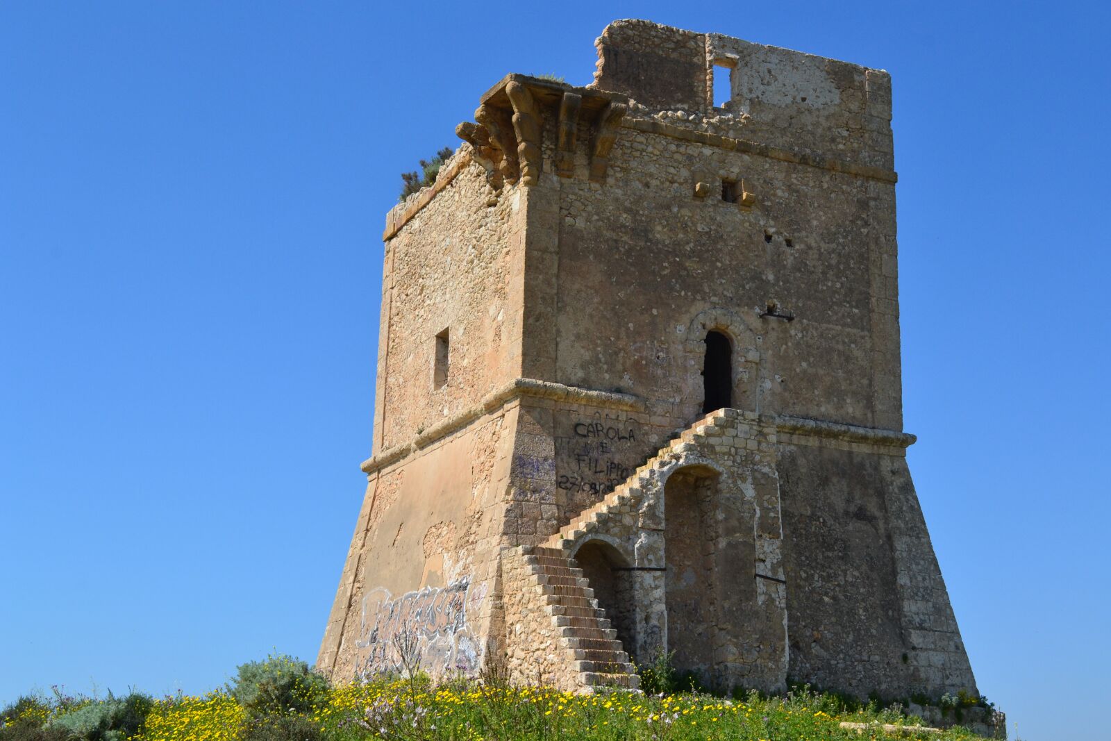 Nikon D3100 sample photo. Torre, castle, history photography