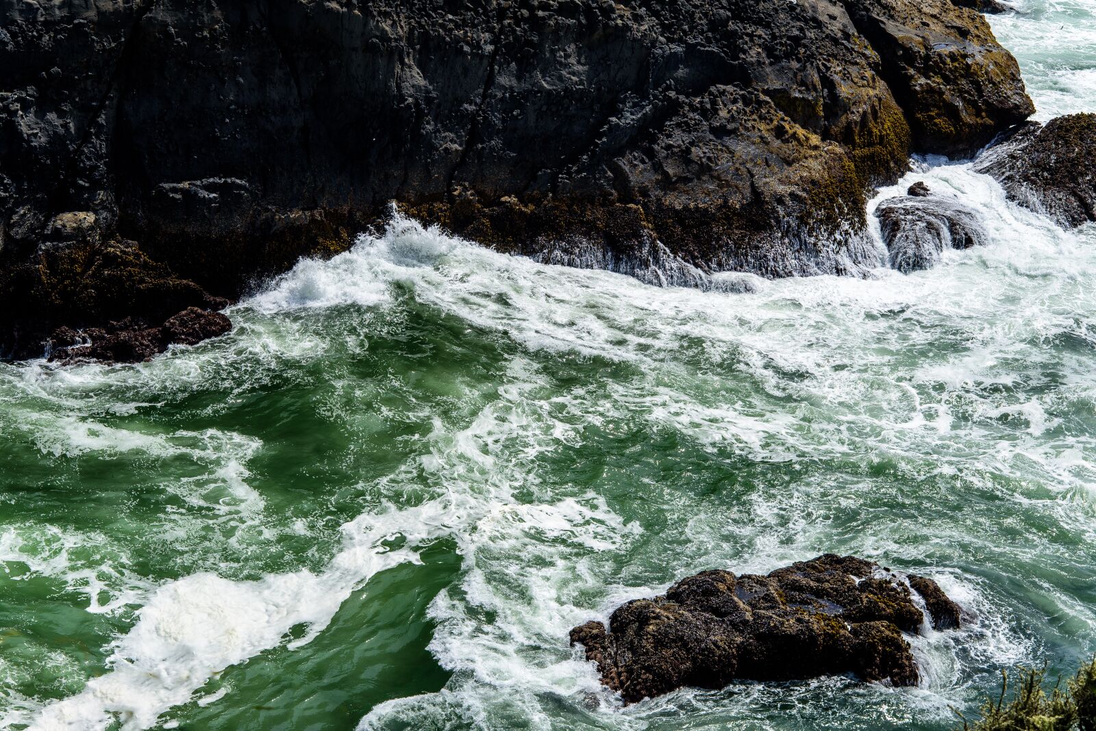 Nikon D750 sample photo. Flow, foam, landscape photography
