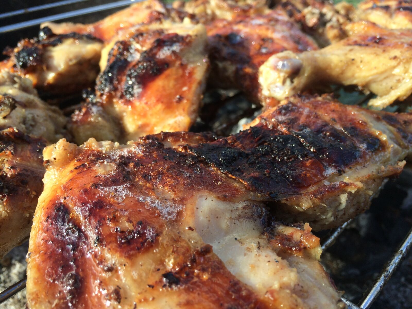 iPhone 5s back camera 4.15mm f/2.2 sample photo. Barbecue, meat, grill photography
