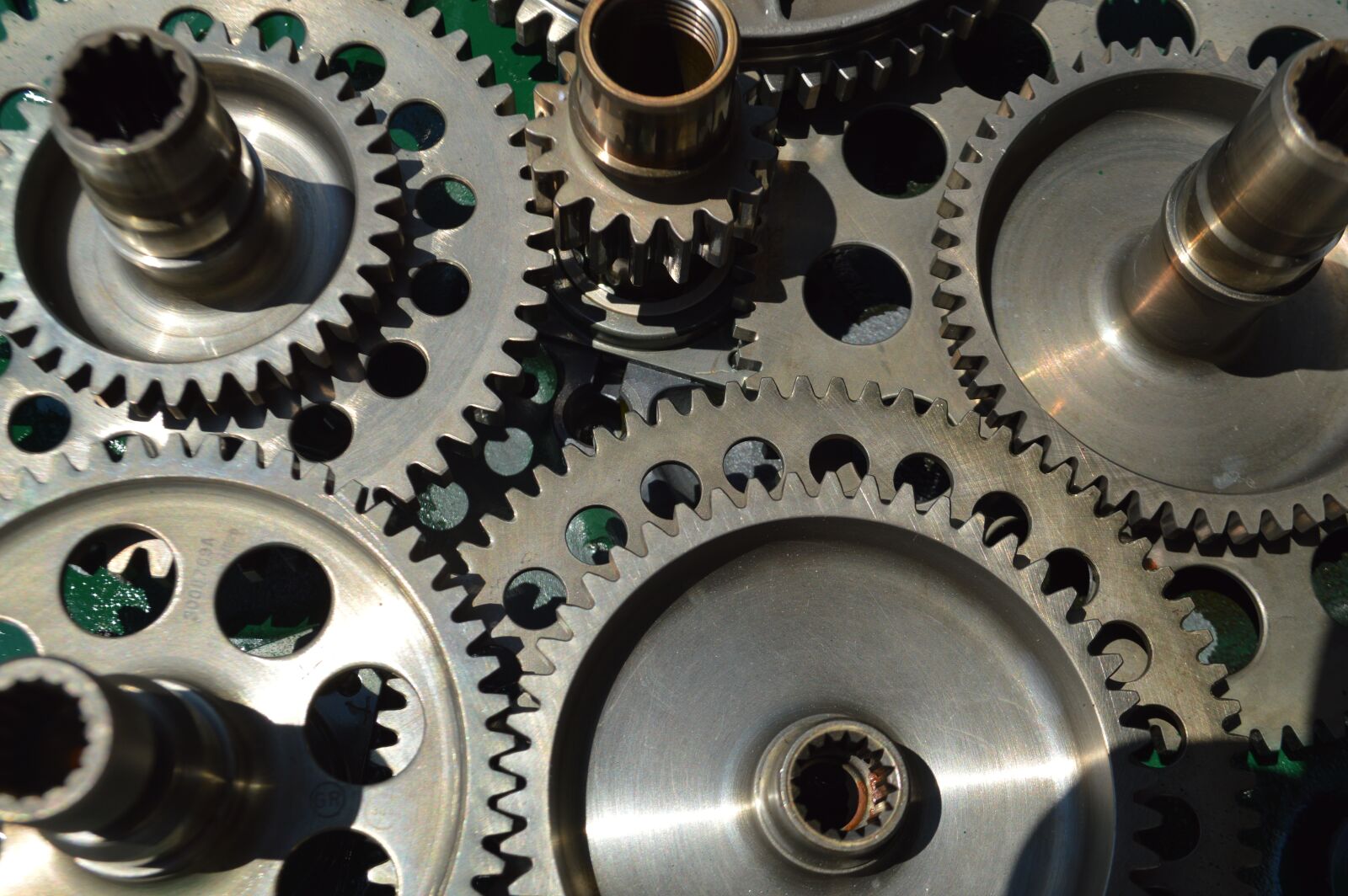 Nikon D3200 sample photo. Gears, engine, mechanical photography