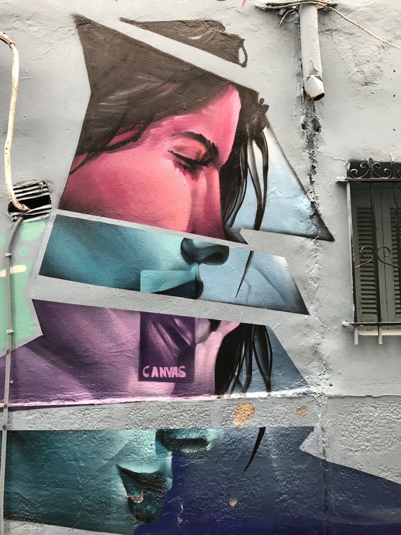 iPhone 7 Plus back dual camera 3.99mm f/1.8 sample photo. Graffiti, street art, urban photography